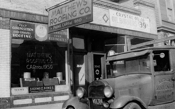 Matthews Roofing Chicago History