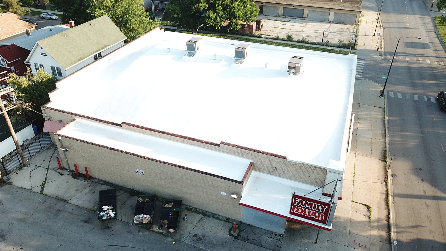 Matthews Roofing Family Dollar Project